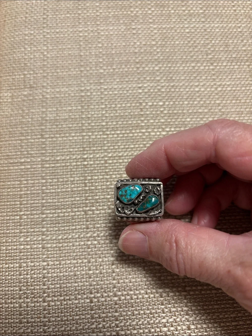 Vintage men’s Navajo ring
